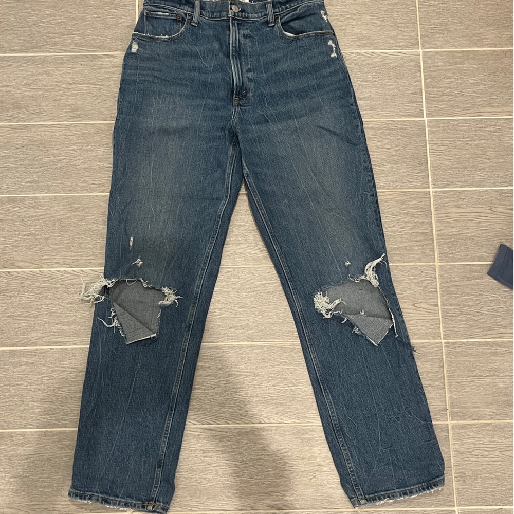 Abercrombie 90s high waist jeans - size 10